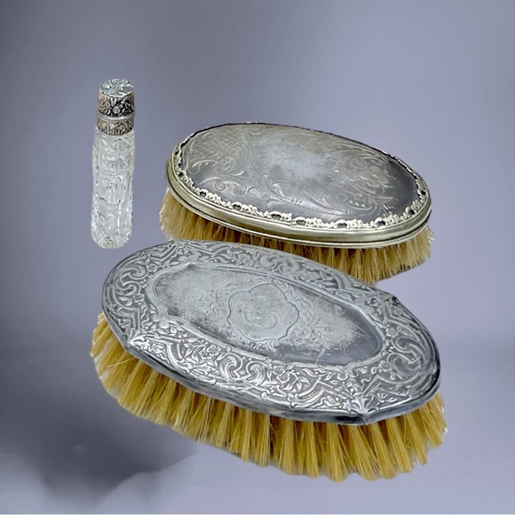 🌺 Vintage Sterling Silver Vanity Items - Picture 9 of 16